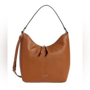 Kate Spade Gingerbread Pebbled Leather Shoulder Bag NWOT